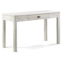 Rustic deals white desk